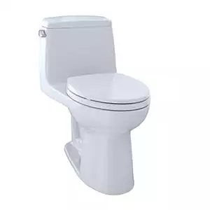 Toto MS854114EG#01 Eco UltraMax Cotton One Piece Elongated Toilet Reviewed